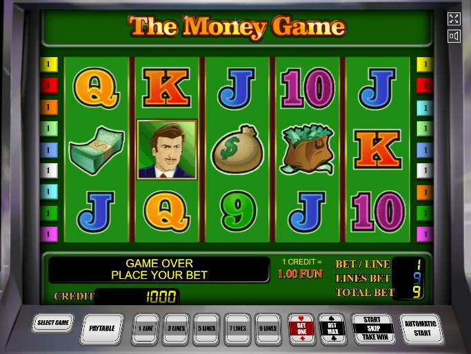 характеристики the money game